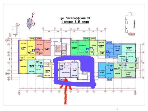 квартира по адресу Люстдорфская дорога ул., 90а