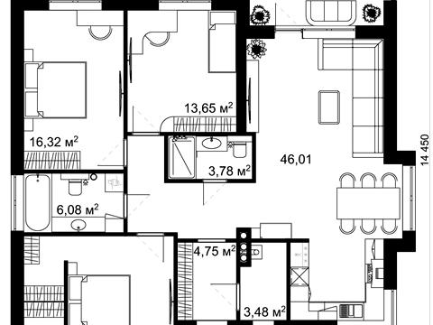 дом по адресу Щаслива