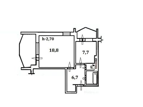 квартира за адресою Одеса, Владислава Бувалкіна вул. (Бочарова Генерала), 69