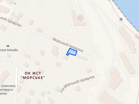 участок по адресу Морской пер., 3