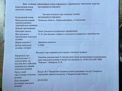 участок по адресу 