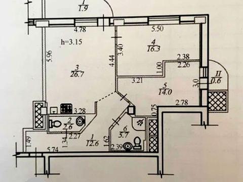 квартира за адресою Дмитра Яворницького просп. (Карла Маркса), 5