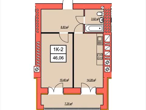 квартира по адресу Озёрная ул., 17