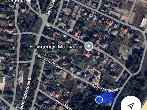 участок по адресу Польова