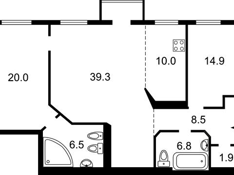 квартира по адресу Евгения Чикаленко ул. (Пушкінська), 25