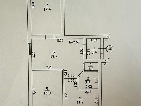 квартира по адресу Школьная ул., 21