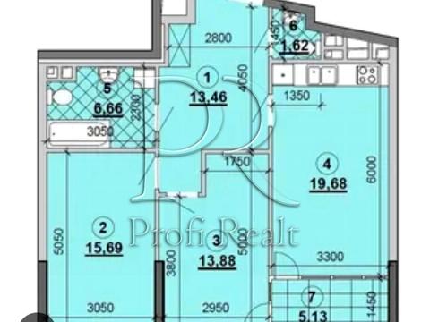 квартира за адресою Дніпровська набережна вул., 15-Д