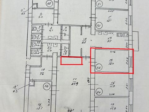 комната по адресу Нарбутовская ул., 279