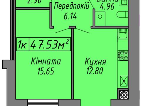 квартира по адресу Степана Бандеры ул., 60