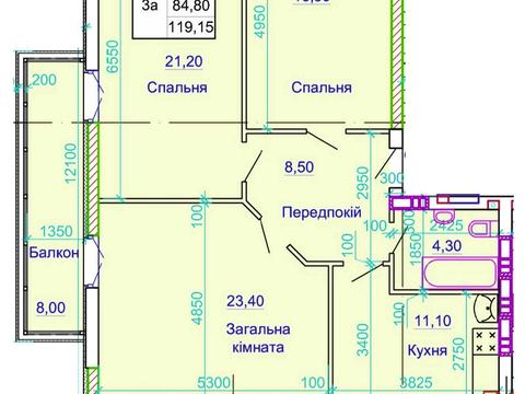 квартира за адресою Шевченка вул., 96А