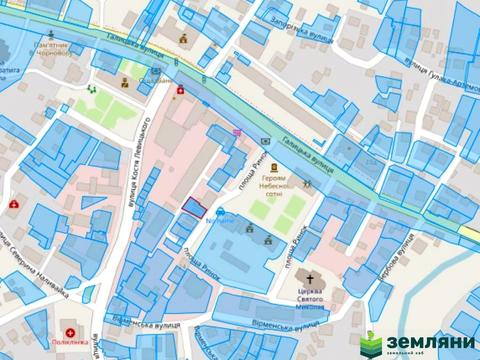 ділянка за адресою площа Ринок, 12