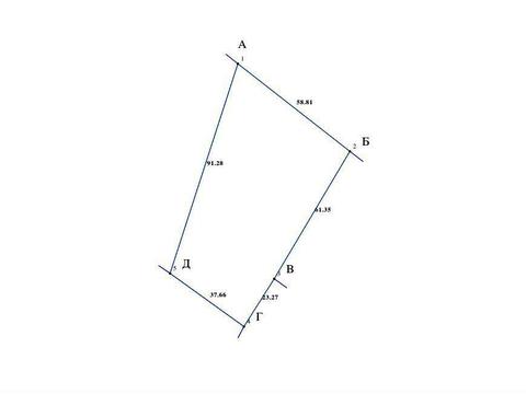 участок по адресу 