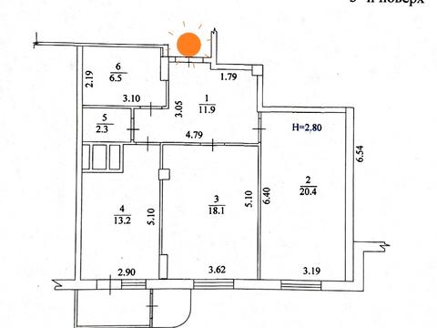 квартира по адресу Победы просп., 65г к1