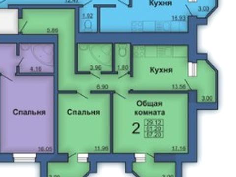 квартира по адресу Павленковская пл., 3Б