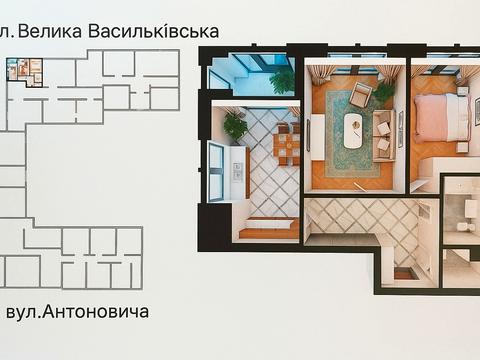 квартира за адресою Велика Васильківська вул. (Червоноармійська), 102У