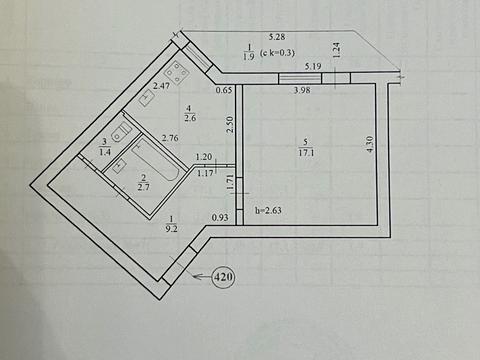 квартира за адресою Запорізьке шосе, 38
