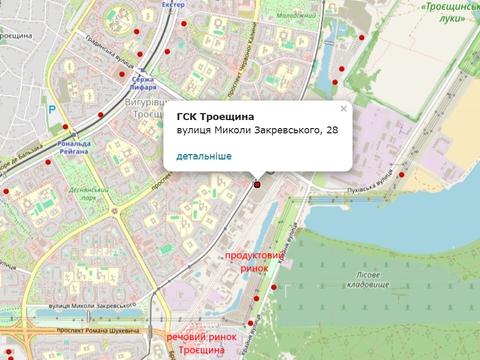 паркомісце за адресою Миколи Закревського вул., 28