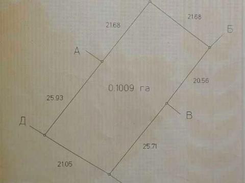 участок по адресу Новосельская ул.