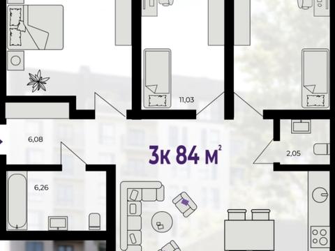 квартира за адресою Вовчинецька вул., 6