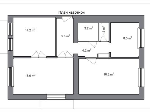 квартира по адресу Марьяненко Ивана пер., 14