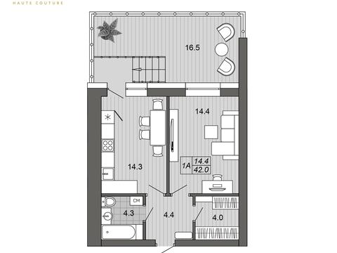 квартира за адресою Коко Шанель вул., 3