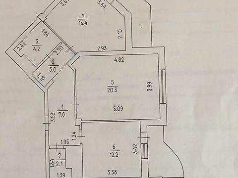 квартира по адресу Героев Днепра ул., 23