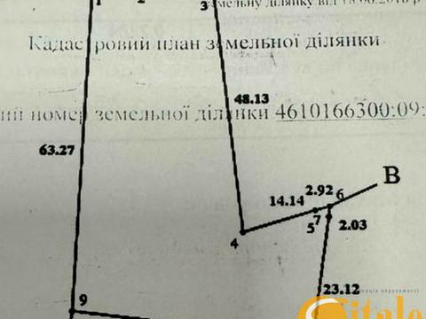 ділянка за адресою Садова вул.