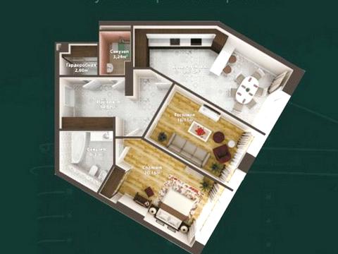 квартира за адресою Набережна Перемоги вул., 7