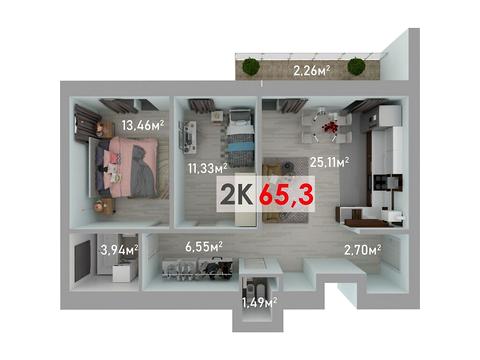 квартира по адресу Тараса Шевченка ул., 113