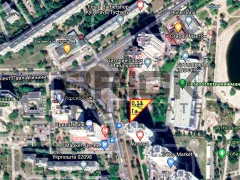 участок по адресу Павла Тычины просп., 13