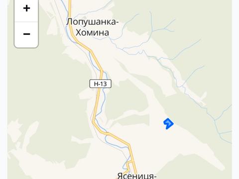 ділянка за адресою с. Ясениця-Замкова, 
