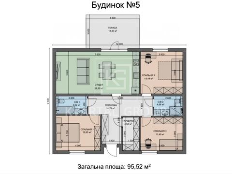 дом по адресу Успішна, 5