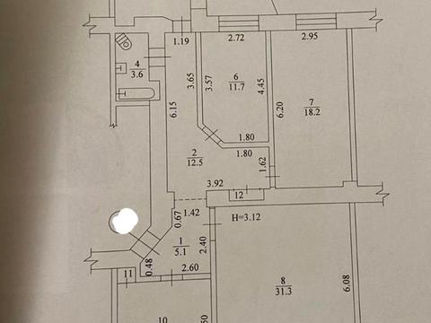 квартира по адресу Короленко пер., 19