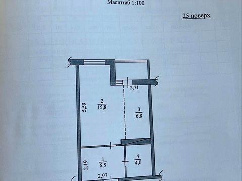 квартира по адресу Одеське шоссе, 18