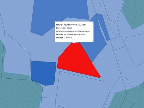 участок по адресу с. Волосянка, Ивана Франко ул.