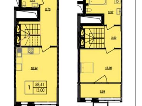 квартира по адресу Миколы Бажана просп., 17