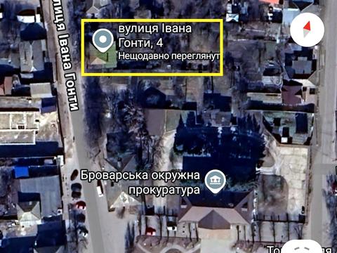 участок по адресу Івана Гонти, 4