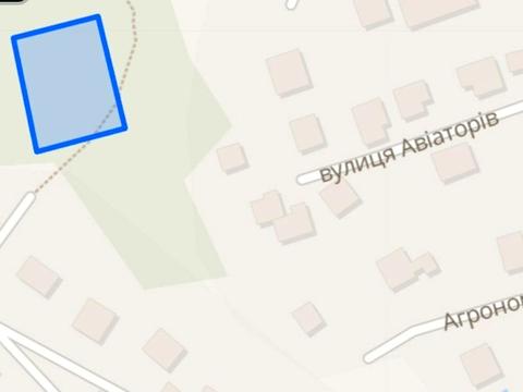 ділянка за адресою Авіаторів вул.