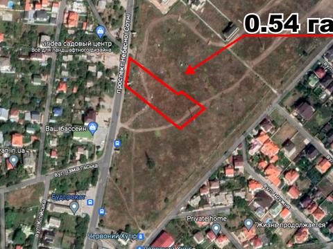 ділянка за адресою проспект Небесної Сотні