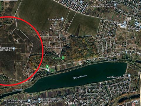 ділянка за адресою Хмельницький, вище вул. Затишної