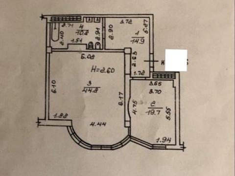 квартира по адресу Обсерваторный переулок, 2/6