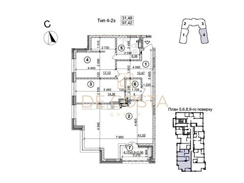 квартира за адресою Берестейський просп. (Перемоги), 42а