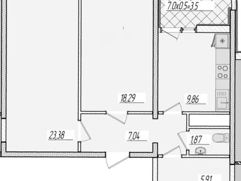 квартира за адресою Краснова вул., 1-В