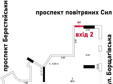 коммерческая по адресу Берестейский просп. (Победы), 11