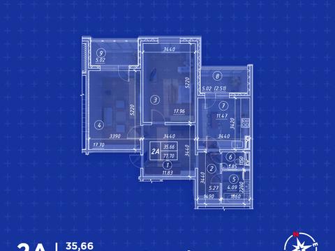 квартира по адресу Балтийский пер., 3