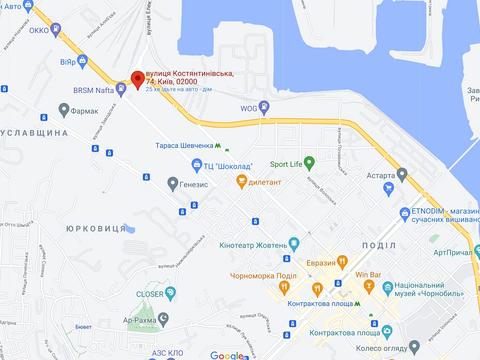 комерційна за адресою Кирилівська вул. (Фрунзе), 74