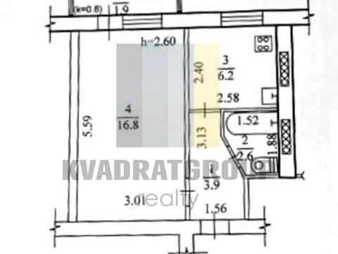 квартира за адресою Олександра Поля просп. (Кірова), 43
