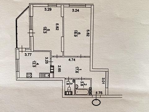 квартира по адресу Олены Пчилки ул., 6