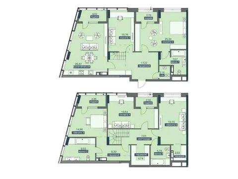 квартира за адресою Академіка Заболотного вул., 1-А