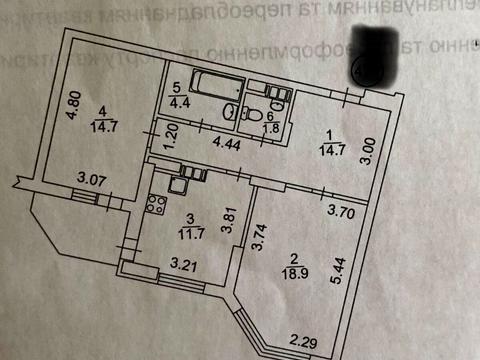 квартира по адресу Олены Пчилки ул., 2